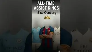 Top 5 Assist Kings in History 👑⚽