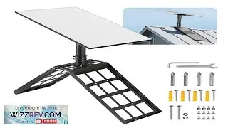 VEVOR Starlink Gen 3 Roof Mount 45 135 Adjustable Angle Mounting Roof Ridge