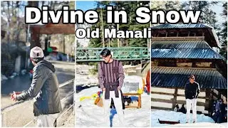 The Magic of Manali: Hadimba devi Temple & Old Manali in Deep Snow!
