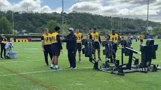 First Look at Steelers Rookie DT Derrick Harmon | Sights & Sounds