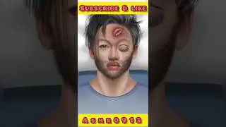Accident 😱😱 survival makeup #asmr #viral #shortsvideo #shorts #asmrmakeup