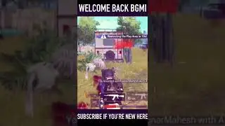 Welcome back #BGMI #oldclips #shorts