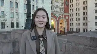 Студентка 1 курса ФИЯР Ли Цзюци рассказывает об учёбе на факультете