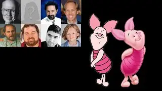 Animated Voice Comparison- Piglet (Winnie The Pooh)