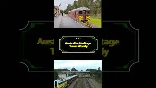 Australian heritage trains weekly 🚂🚃🚃🚃