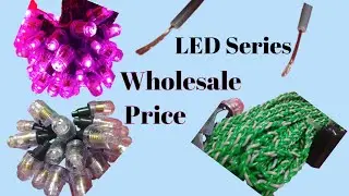LED Series Light Wholesale💥🌈 price@rainbowlightelctronics  #toran #viralvideo
