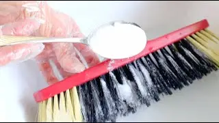 Geben Sie SALZ auf Ihren BESEN ! Das unglaubliche Ergebnis wird Sie &uuml;berraschen ! Ein Toller Trick !