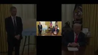Rodolphe Saad&eacute; et Donald Trump &agrave; la Maison Blanche