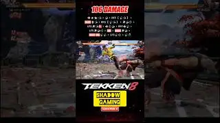 Tekken 8 | Hwoarang 3rd combo 💥 | #tekken #shorts #viral #trending #tekken8