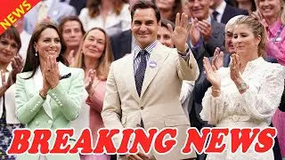 Wimbledon 2025 Tennis Maestro Roger Federer Spott