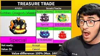 Trading New Ember Dragon Fruit for The Next 24hr in BLOX FRUITS..