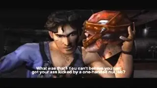EVIL DEAD REGENERATION (ps2) intro prologue and first chapter gameplay