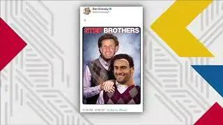 Dan Orlovsky's 'Step Brothers' meme after Jimmy G ran out of the endzone 🤣 | KJM