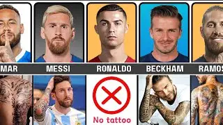 Football Players With Best Tattoos on Their Bodies!