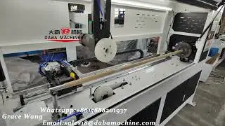 DABA Hot Sale 25mm&40mm&76mm Paper Tubes Fully Automatic Cutting Machine-Ship To USA