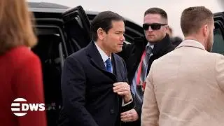 FULL DEPARTURE: U.S. Secretary Marco Rubio Boards Plane, Leaves Budapest After Hungary Visit | AC1Z