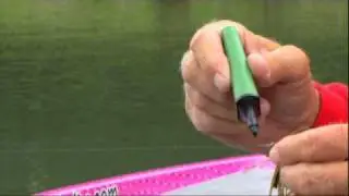 K-Pink на маркере лески Vicious Fishing Braid Line