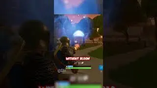 This Is What Fortnite Looked Like Without Bloom?! 🤔 | #shorts
