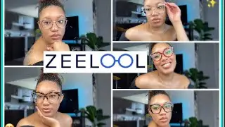 The BEST online prescription glasses try on haul & review featuring Zeelool