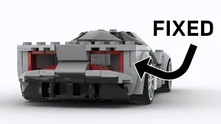 LEGO Speed Champions Lotus Evija, With a Few Modifications?