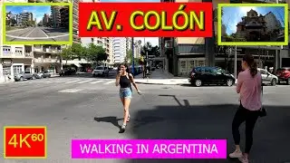 4K⁶⁰ 🚶 - 👉 Мар-дель-Плата ☀️ прогулка - Аргентина - Пешеходная экскурсия - Путешествия - Видеоблог 🌟