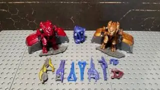 Mega Bloks Halo Elite Weapons Customizer Pack Review!