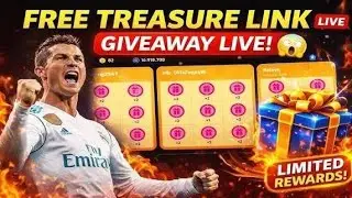 Trasure link Giveway eFootball //()SNS F4MILY is live!
