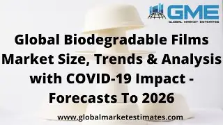 Global Biodegradable Films Market Size, Trends & Analysis with COVID-19 Impact - Forecasts To 2026