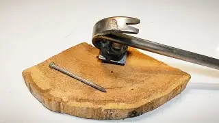 Inventions and very practical handwork of welders // Homemade iron hammer