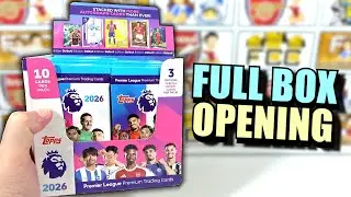 OPENING A TOPPS PREMIER LEAGUE 2026 FULL BOX | New Collection For The New Season (28 PACKS)