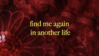 Sparklyel - find me again in another life (lyric video)