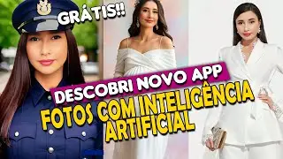 NOVO APP para CRIAR FOTOS COM INTELIGÊNCIA ARTIFICIAL! FOTO GRÁVIDA, FILHOS e MAIS! GRÁTIS!!