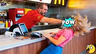 Karen Throws First PUNCH and Regrets It IMMEDIATELY! | BRUTAL INSTANT KARMA Compilation #4