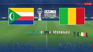 Comoros vs Mali | Coupe d'Afrique des Nations 2025 CAN | Match complet | Simulation PES