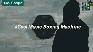 Music Boxing Machine with Bluetooth & Light Up Punching Pad, for Home Boxing