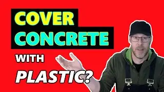 Why Cover New Concrete?