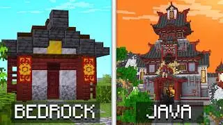 Minecraft's Greatest Bedrock VS Java Builder