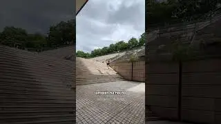 Salto de 25 escaleras en Lyon, Francia 🇫🇷