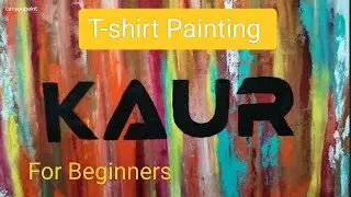 #tshirtpainting#diyfashion #vibrantdesign #creative #artforbeginner #personalizedfashion #kaurdesign