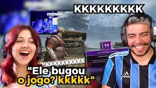 (XAND&Atilde;O) EVEN WITH A TUTORIAL, XAND&Atilde;O GETS STUCK IN A PUZZLE IN GOW 2018 AND GETS ANGRY KKKKKKKKK...