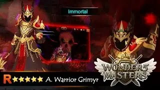 Wonder5 Masters A. Warrior Grimyr Gameplay / RPG / Android / English
