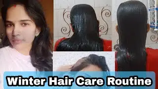 Winter Hair Care Routine 2021|| Control Hair fall || silk & soft hair || Remove dandruff itchy scalp