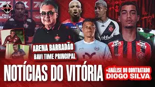🚨TUDO DO VITÓRIA: MERCADO DA BOLA, ANÁLISE DO ZAGUEIRO DIOGO SILVA, BAVI COM TIME PRINCIPAL? E MAIS