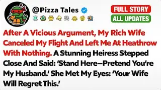 After A Vicious Argument, My Rich Wife Canceled My Flight And Left Me At Heathrow With Nothing…