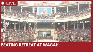 Beating Retreat ceremony at Attari-Wagah border in Amritsar showcases BSF precision on Republic Day