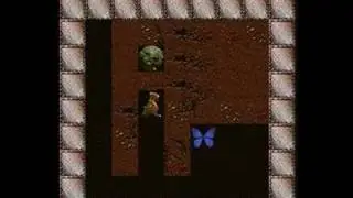 Boulder Dash by ZX Games: Killing a Butterfly.