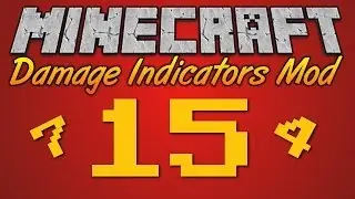 Damage Indicators Mod Review | MC Essential Mods | Minecraft