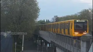 Germany, Berlin, U-Bahn ride from Hallesches Tor to Gleisdreieck