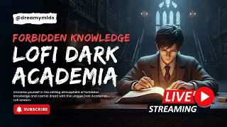 Forbidden Knowledge Lofi Dark Academia | Eldritch Study Ambience