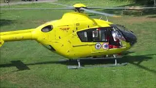 Helikopteres mentés a szentesi strandról
